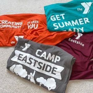YMCA tshirt athletic bundle